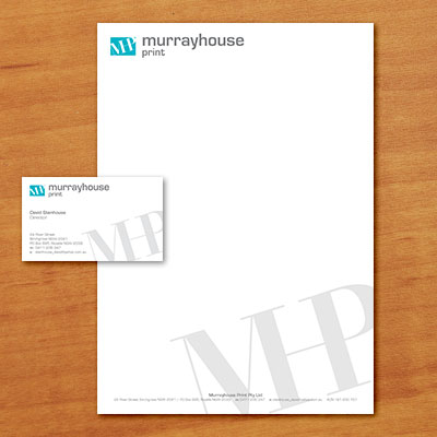 Murray House Print stationery