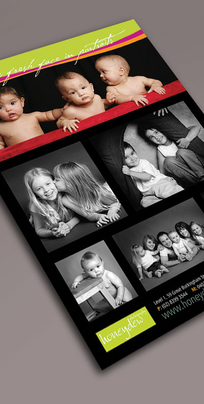 Honeydew Photography brochure
